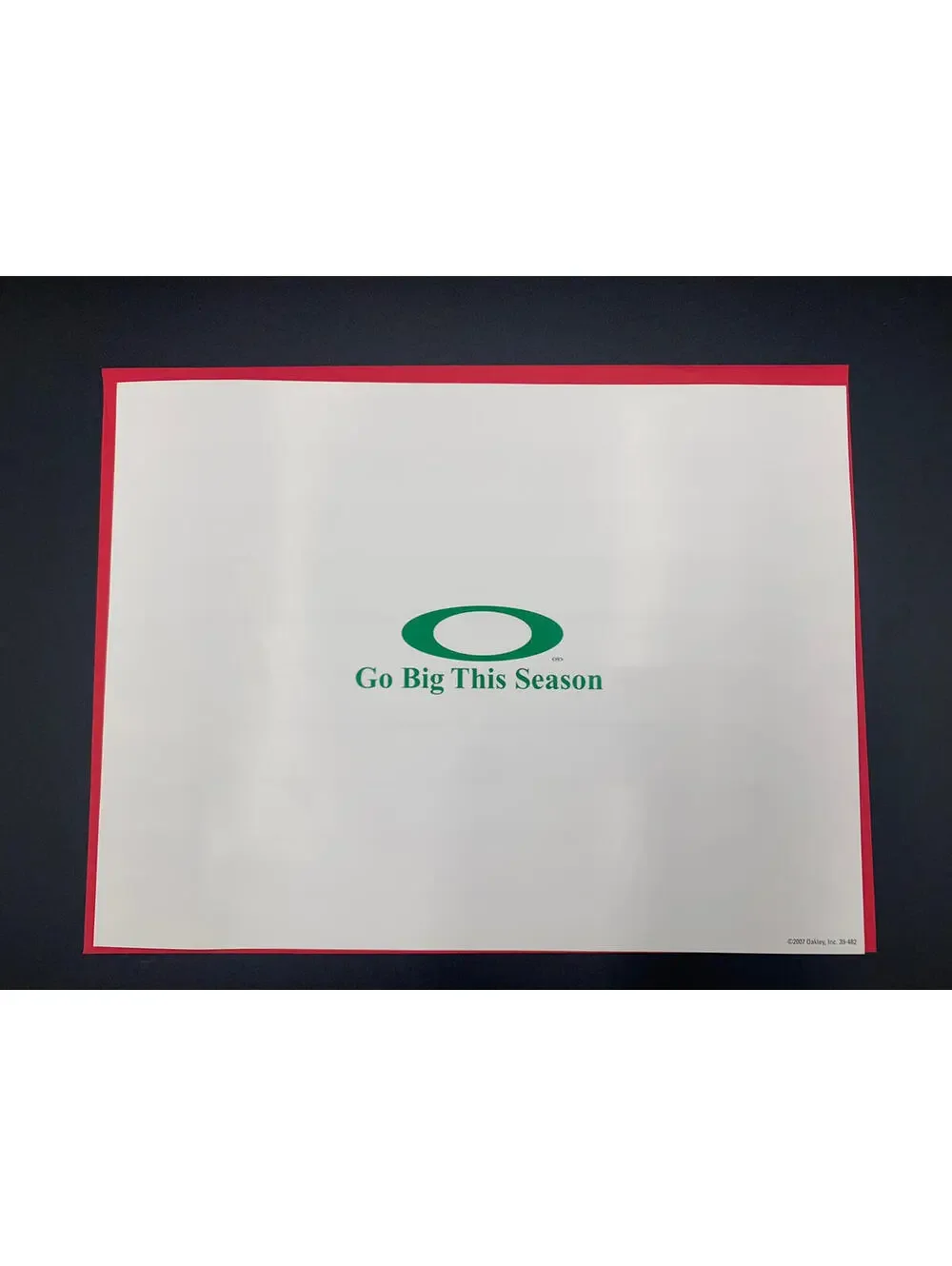 Oakley Christmas/ Holidays Card